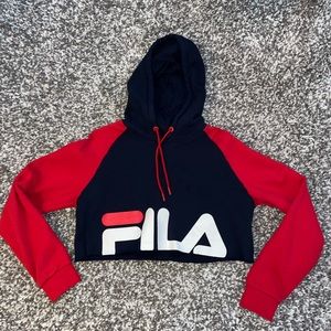 Fila women’s cropped hoodie size M